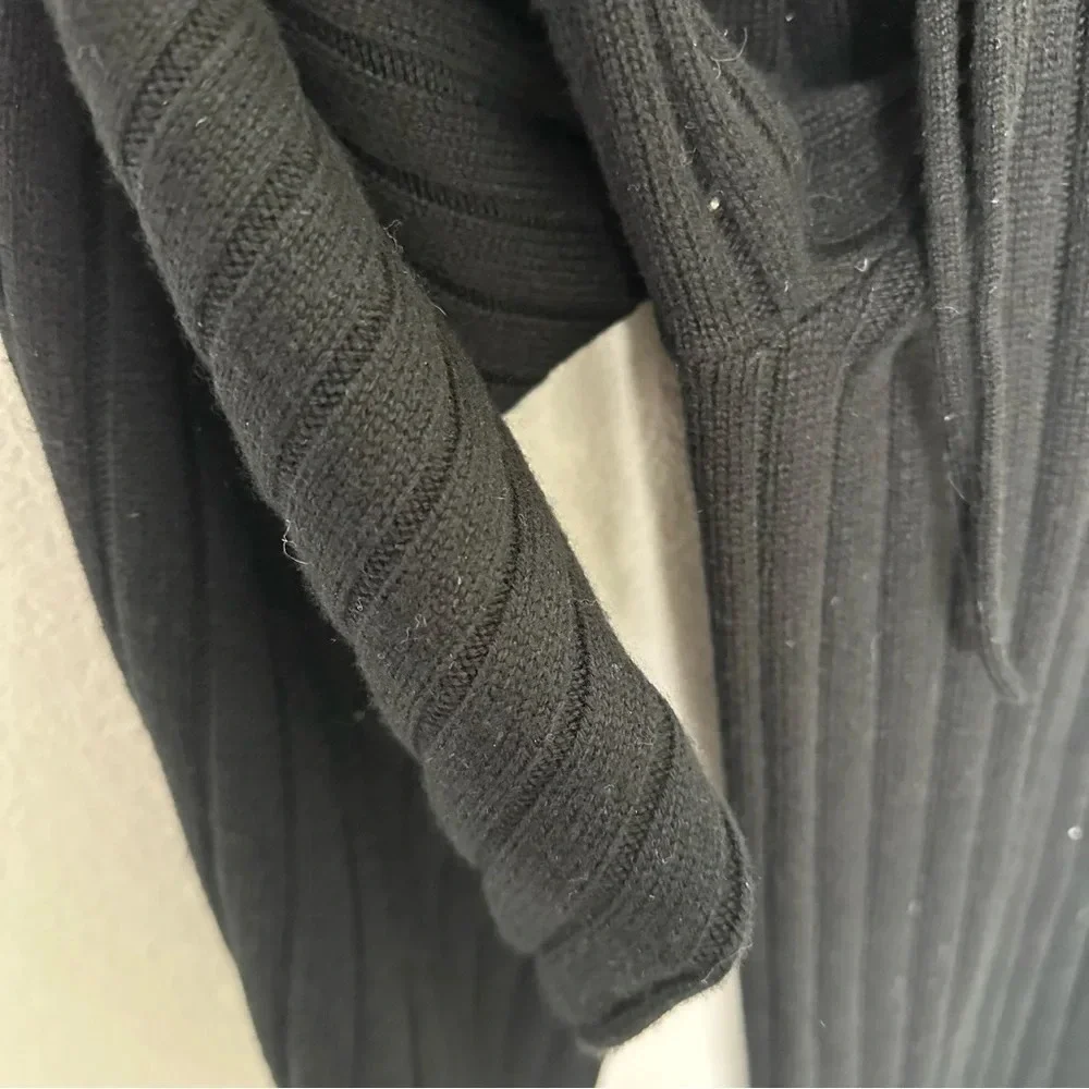 Theory wide leg rib knit athleisure pants